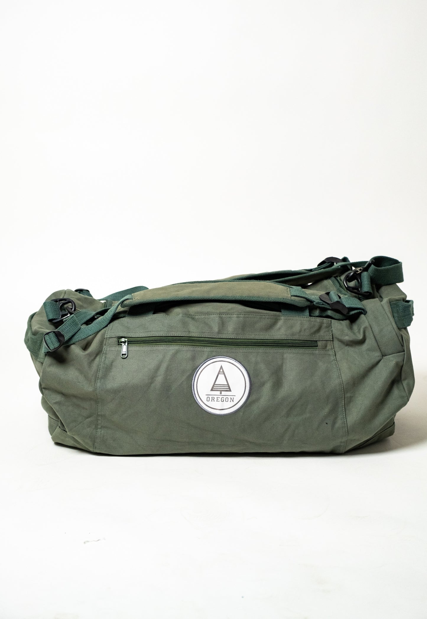 Authentic Green Duffel Bag