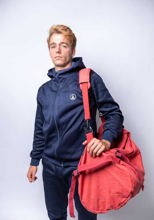 Authentic Red Duffel Bag