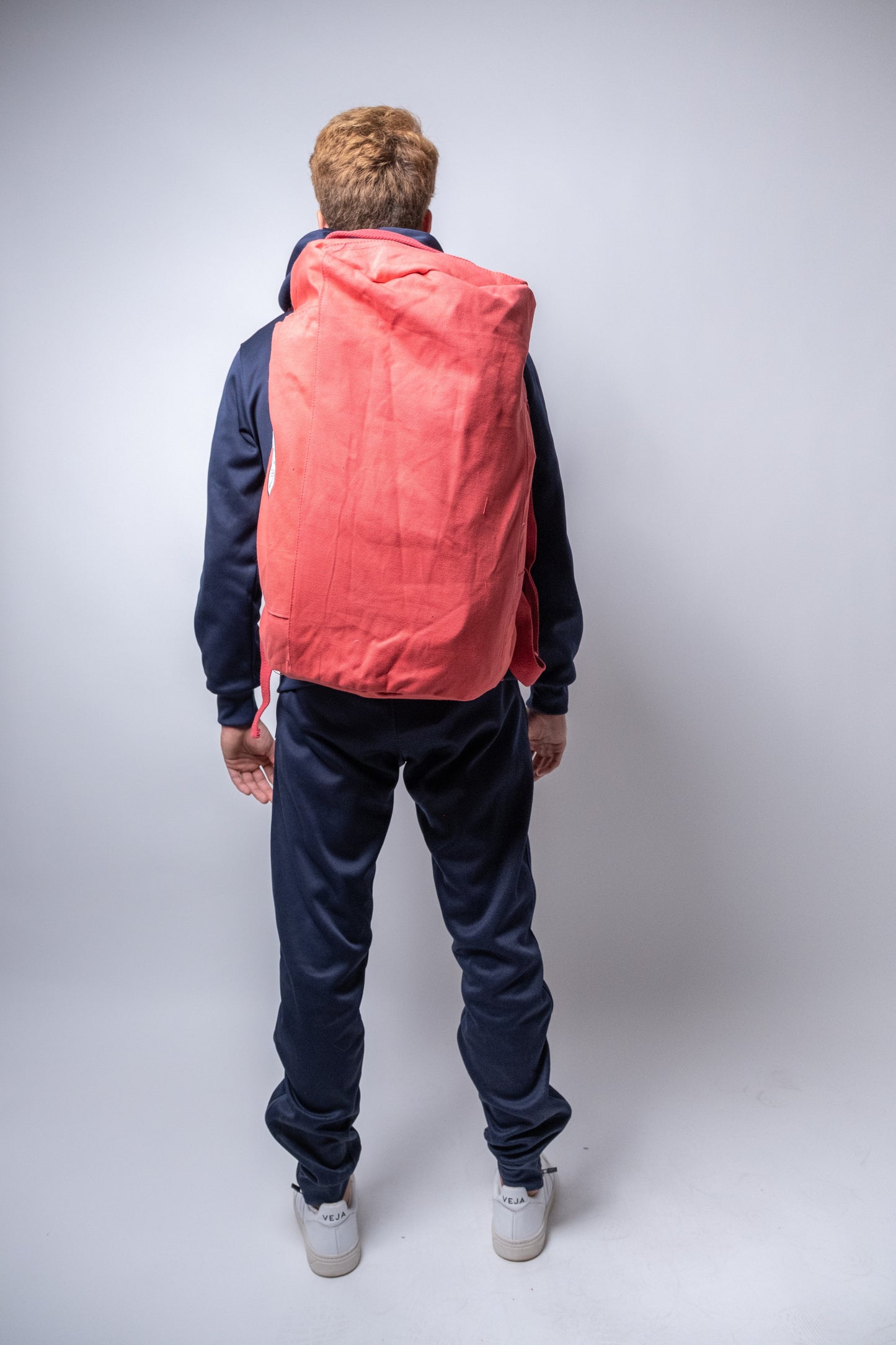 Authentic Red Duffel Bag