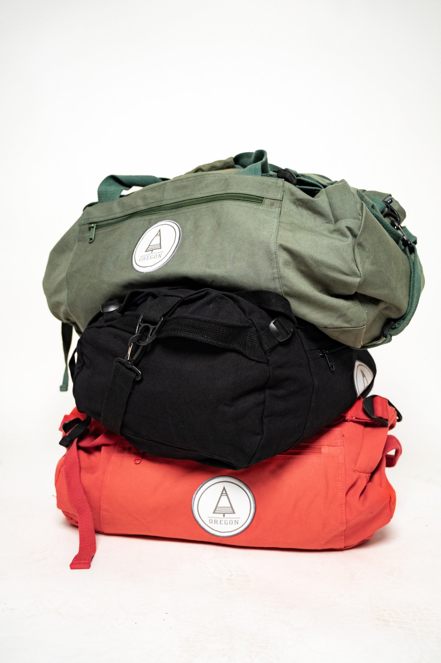 Authentic Red Duffel Bag
