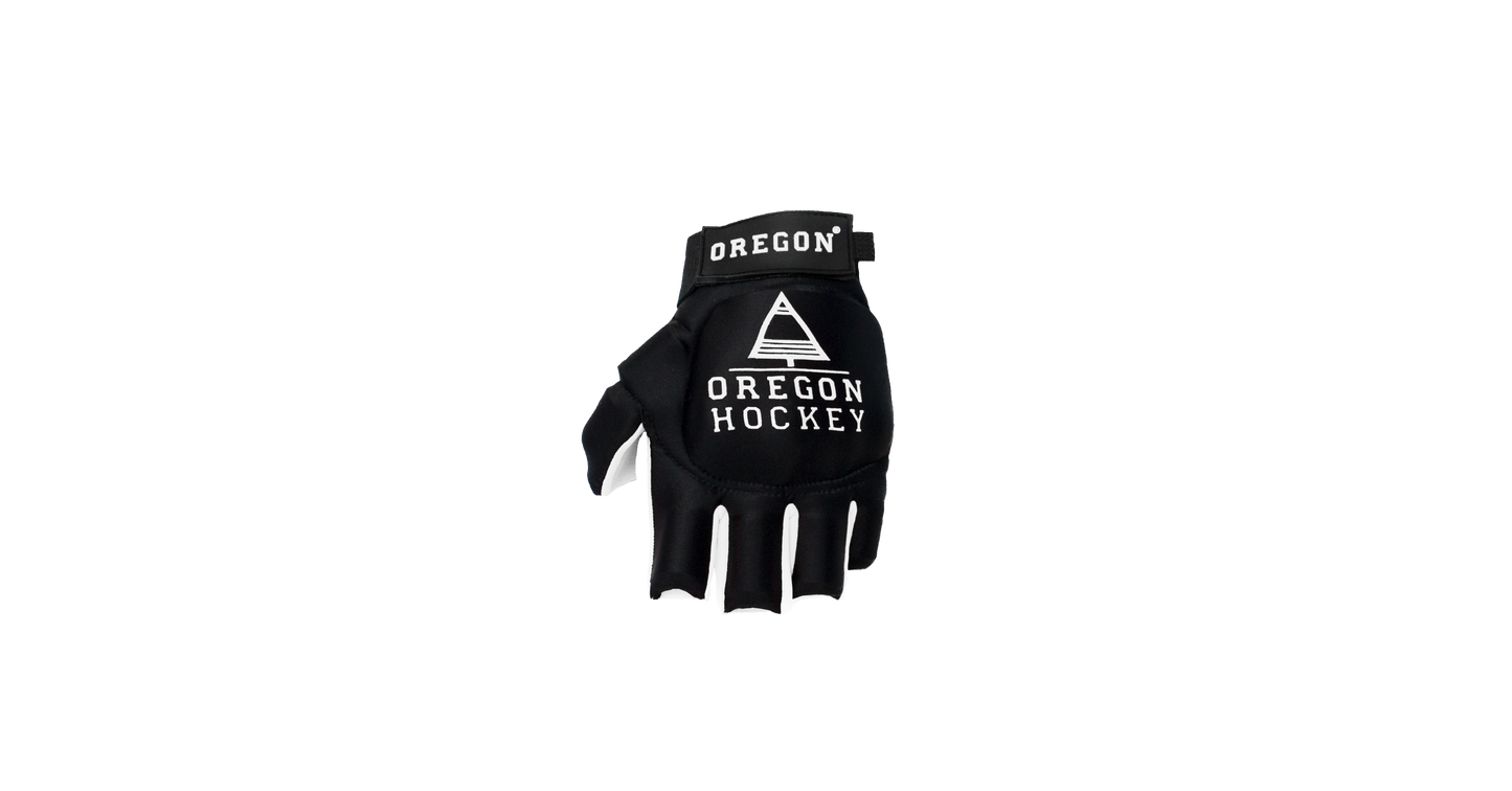 Black/White Glove - Oregon Hockey