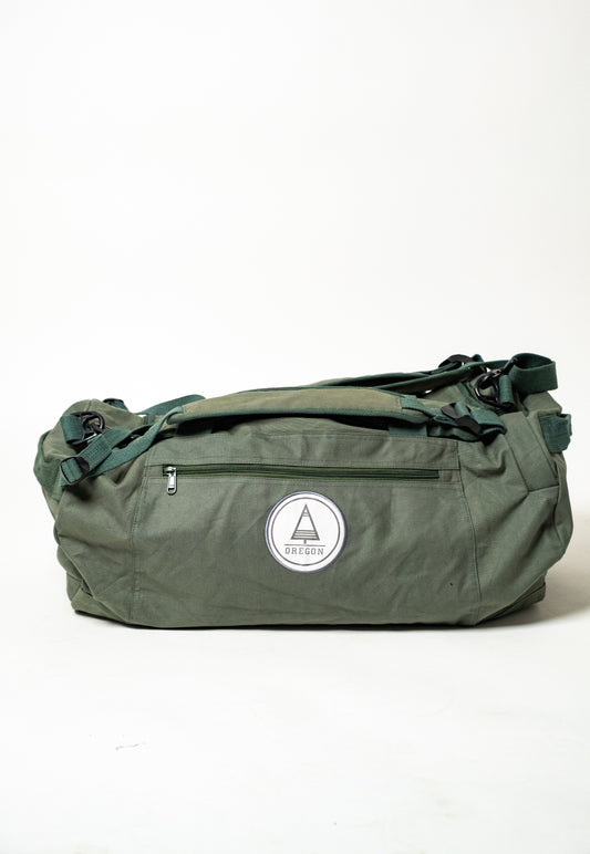 Authentic Green Duffel Bag
