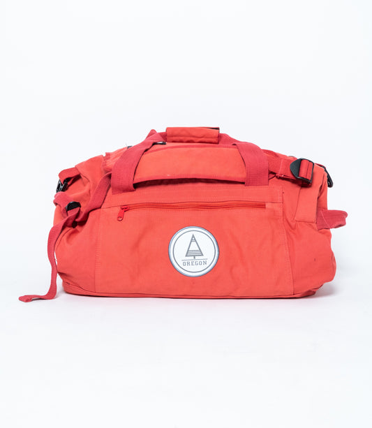 Authentic Red Duffel Bag
