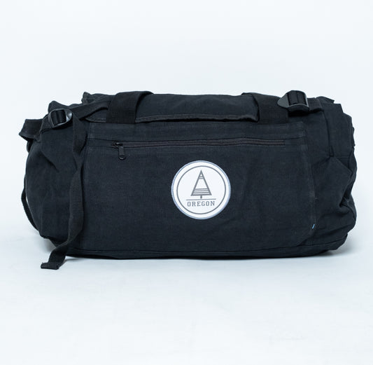Authentic Black Duffel Bag