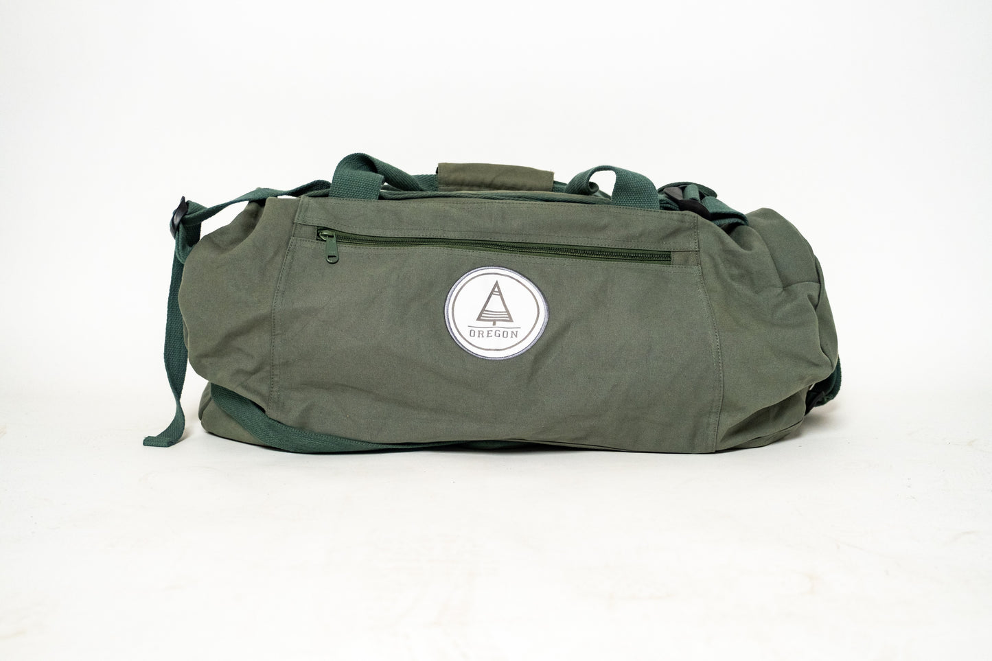 Authentic Green Duffel Bag